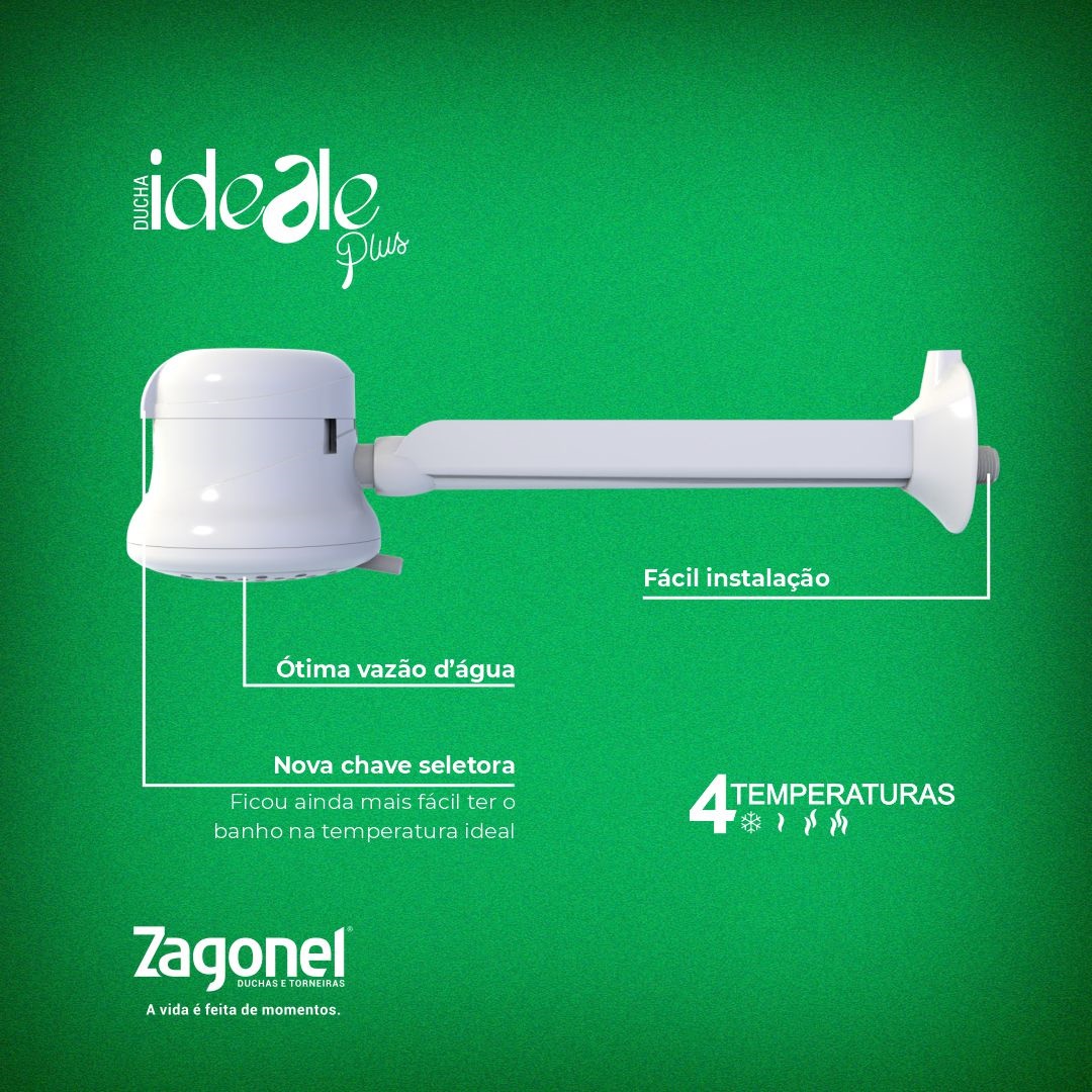 ZAGONEL DUCHA IDEALE 220V