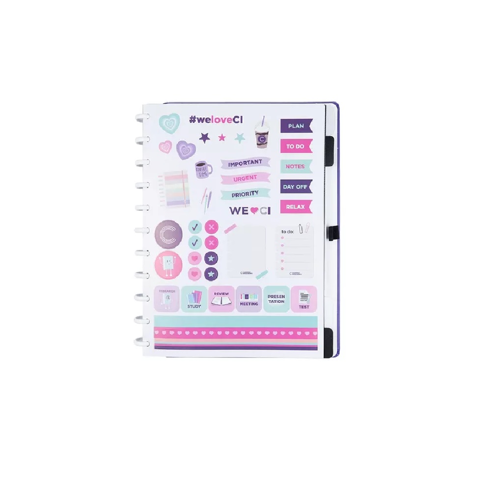 Caderno Inteligente Grande Intense Purple  - WEloveCI