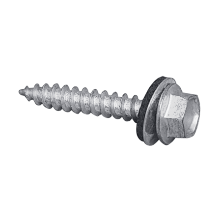 PARAFUSO TELHA MADEIRA AUTO BROCANTE  #10 X 1 1/2” – INOX 304 - 200 UND