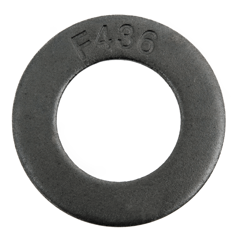 ARRUELA LISA 1” ASTM F436 AÇO CARBONO - 100 UND
