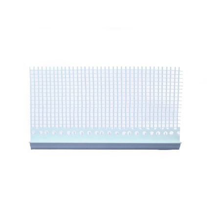 PINGADEIRA DE PVC COM TELA DE FIBRA DE VIDRO 2,5 M X 10 CM - 50 UND