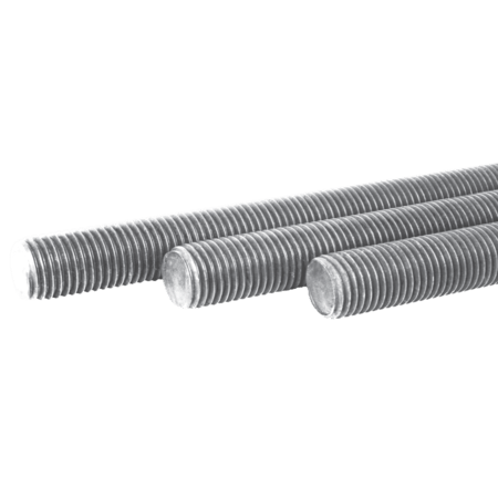 BARRA ROSCADA ZINCADA  3/8" X 1 M – 10 PÇS