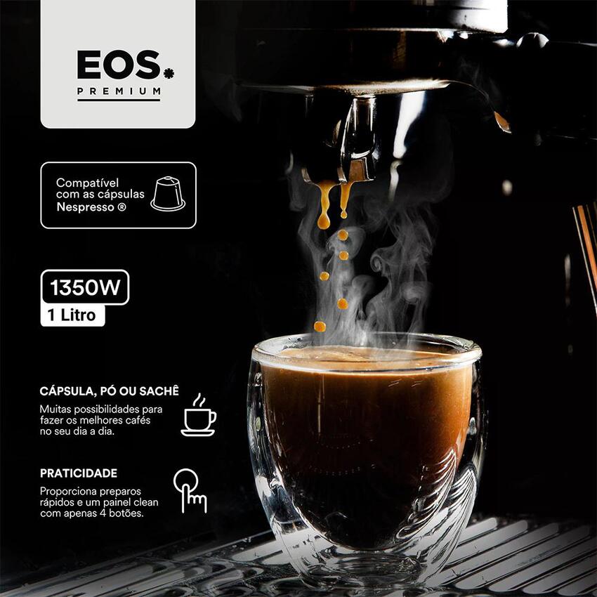 Cafeteira Espresso EOS Premium 3 em 1 ECF01EC