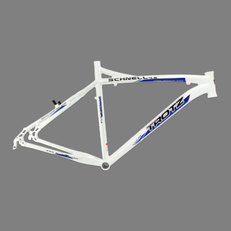 QUADRO ALUM MTB 26X19 TREFILADO - BRANCO PEROLA - TROTZ