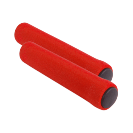 MANOPLA 130MM SILICONE C/ PLUGS - VERMELHA - V-GRIP