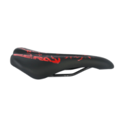 SELIM MTB PRO - LARGURA 140MM COMPRIMENTO 280MM PRETO/VERMELHO - ZERAY *EMBALAGEM FECHADA 30UN*