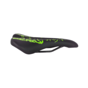 SELIM MTB PRO - LARGURA 140MM COMPRIMENTO 280MM PRETO/VERDE - ZERAY *EMBALAGEM FECHADA 30UN*