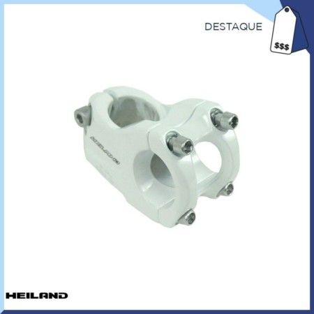 SUPORTE DE GUIDAO ALUM 30° GUIDAO 31.8 GARFO 28.6 EXT. 50MM - BRANCO - HEILAND