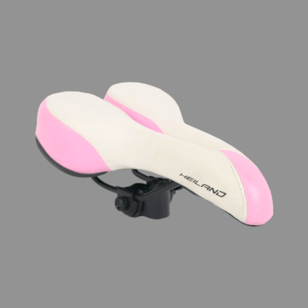 SELIM MTB COM FURO NO MEIO BRANCO C/DETALHE ROSA - HEILAND