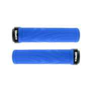 MANOPLA 130MM C/PLUG AZUL C/ ANEL PRETO ZERAY  *EMBALAGEM FECHADA 100PR*