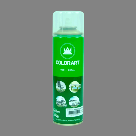 VERNIZ ACRILICO BRILHANTE SPRAY P/ QUADRO BICICLETA - COLORART *61514*