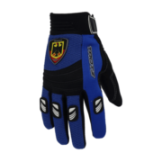 LUVA MAO NYLON MEDIA AZUL/PRETA - TROTZ