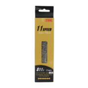 CORRENTE FINA 11V INDEX 1/2X11/128X126L - S11-S-DHA - CROMADA/CINZA - YABAN *EMBALAGEM FECHADA 50UN*