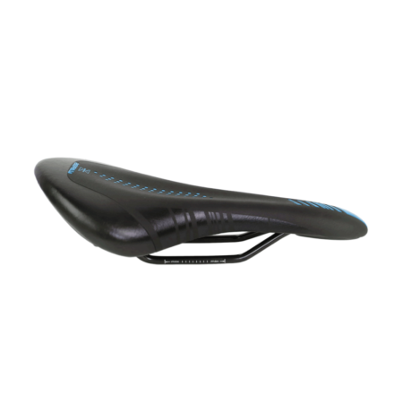 SELIM MTB PRO - LARGURA 135MM COMPRIMENTO 280MM PRETO/AZUL - ZERAY  *EMBALAGEM FECHADA 30UN*