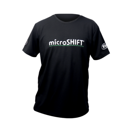 CAMISETA TRADICIONAL DRYFIT TAM XG - PRETA - MICROSHIFT