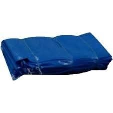 Pano de colheita azul